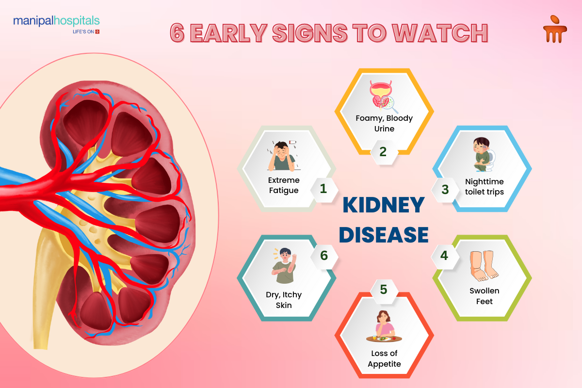 5 Early Warning Signs of Kidney Disease You Shouldn't Ignore